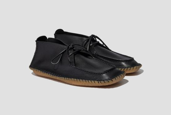 26FW 르메르 슈즈 데저트 모카신 - 식물성 태닝 가죽 FO0304 LL0257 블랙 - LEMAIRE