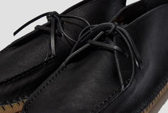 26FW 르메르 슈즈 데저트 모카신 - 식물성 태닝 가죽 FO0304 LL0257 블랙 - LEMAIRE