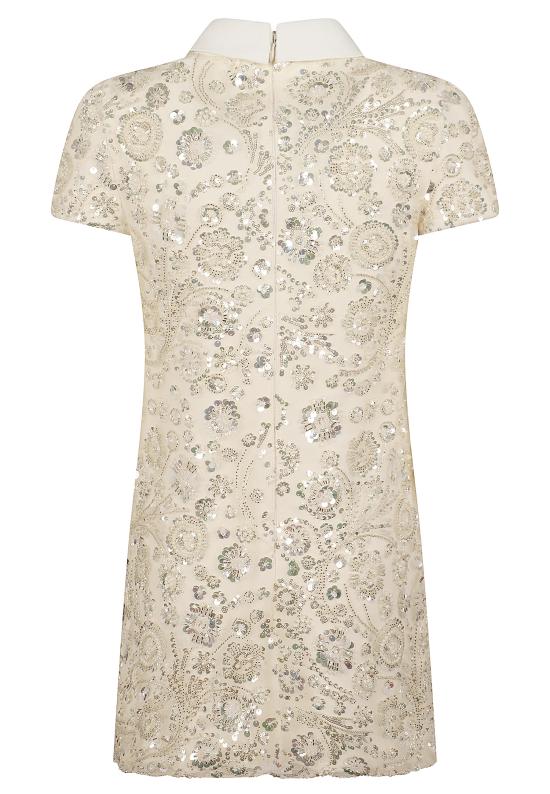 26FW 셀프 포트레이트 숏 원피스 AW26 019SC CREAM - SELF PORTRAIT