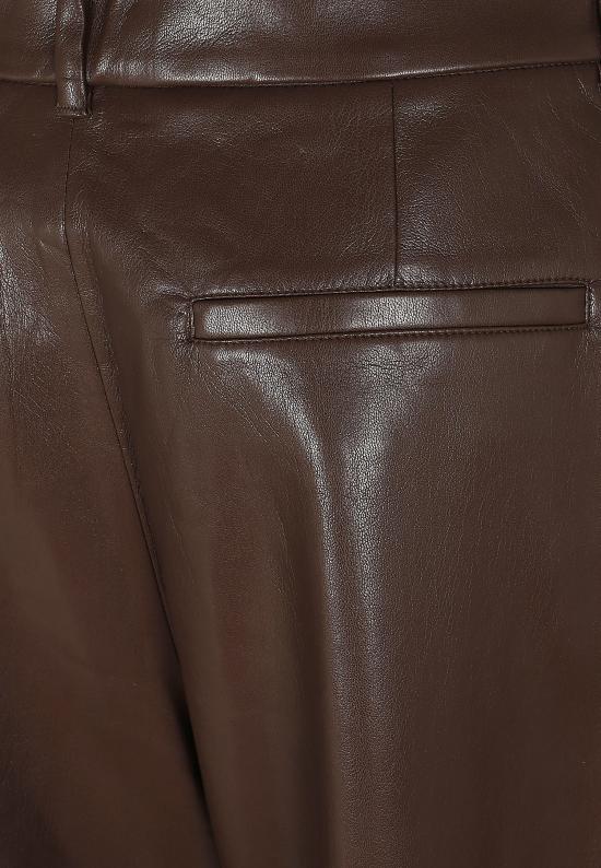 26FW 안다마네 테이퍼드 팬츠 T200430A TNP152 641 DARK BROWN - ANDAMANE