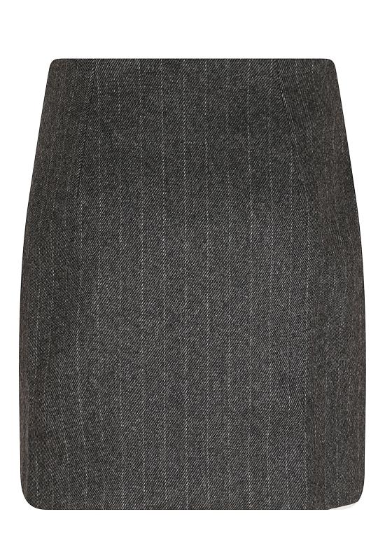 26FW 안다마네 숏 스커트 T200306A TNW072 915 GREY MELANGE - ANDAMANE