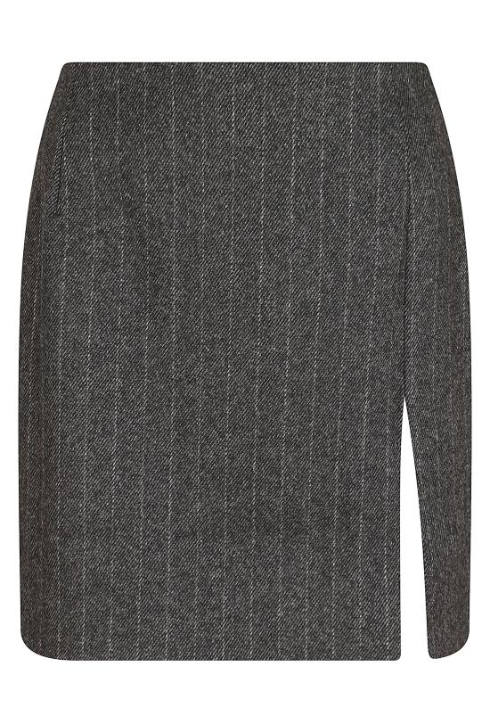 26FW 안다마네 숏 스커트 T200306A TNW072 915 GREY MELANGE