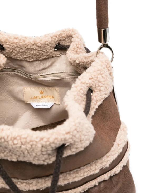 26FW 라밀라네사 숄더백 LUCILM BROWN - LA MILANESA