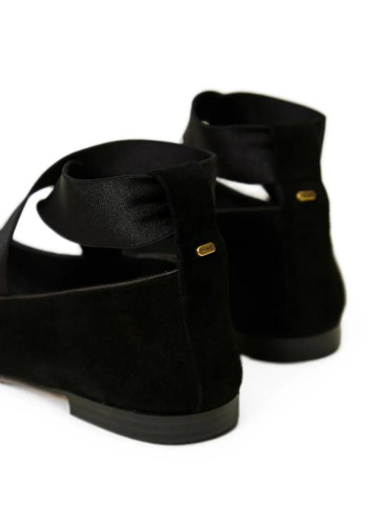26FW 트윈셋 플랫 슈즈 262TGT160 00006 BLACK - TWINSET