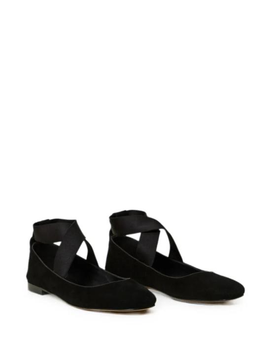 26FW 트윈셋 플랫 슈즈 262TGT160 00006 BLACK - TWINSET