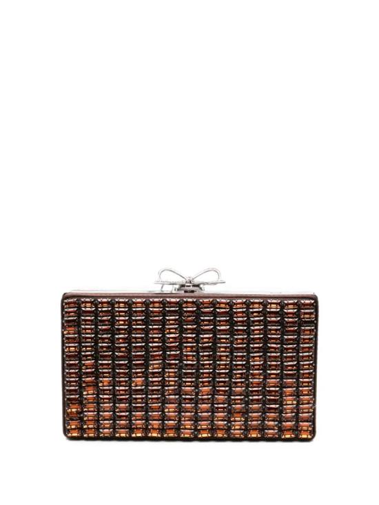 26FW 셀프 포트레이트 클러치/파우치 PF26 326A BROWN