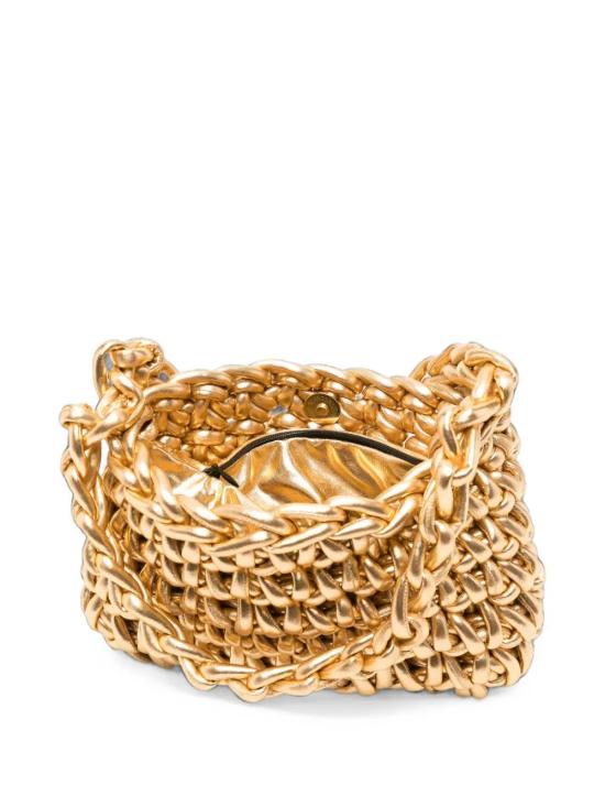 26FW 마리아 칼데라라 클러치/파우치 2W501 D D GLOSSY GOLD - MARIA CALDERARA