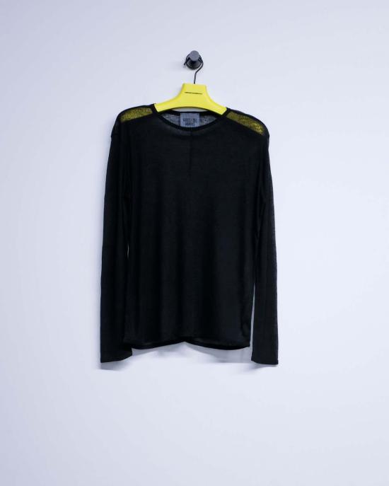  가브리엘라 콜 가먼츠 스웨터 300번 캐시미어 & 모달 립 저지 탑 - GABRIELA COLL GARMENTS