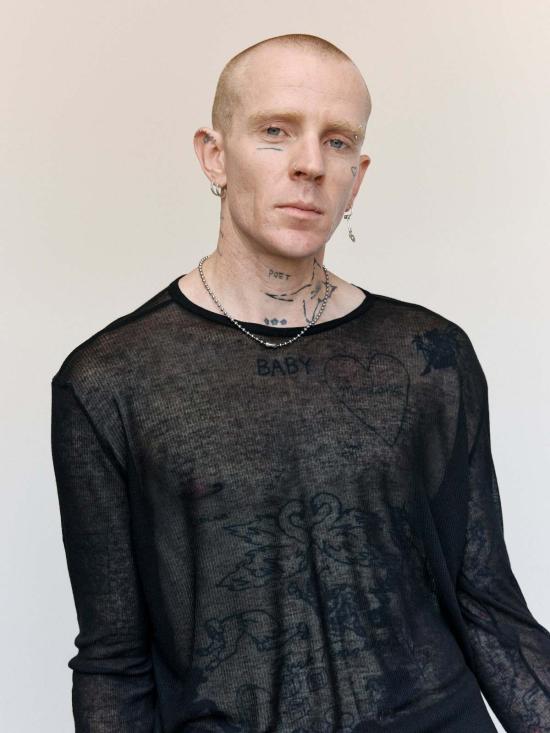  가브리엘라 콜 가먼츠 스웨터 300번 캐시미어 & 모달 립 저지 탑 - GABRIELA COLL GARMENTS