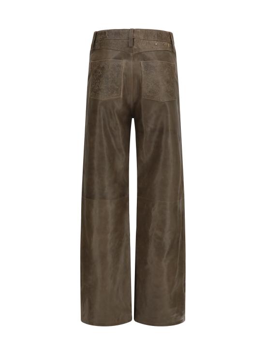 26FW 골든구스 팬츠 GWP01882P002659 36110 MUD GREEN - GOLDEN GOOSE