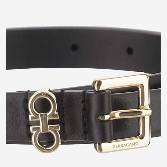  살바토레 페라가모 벨트 페라가모 가죽  블랙 - SALVATORE FERRAGAMO