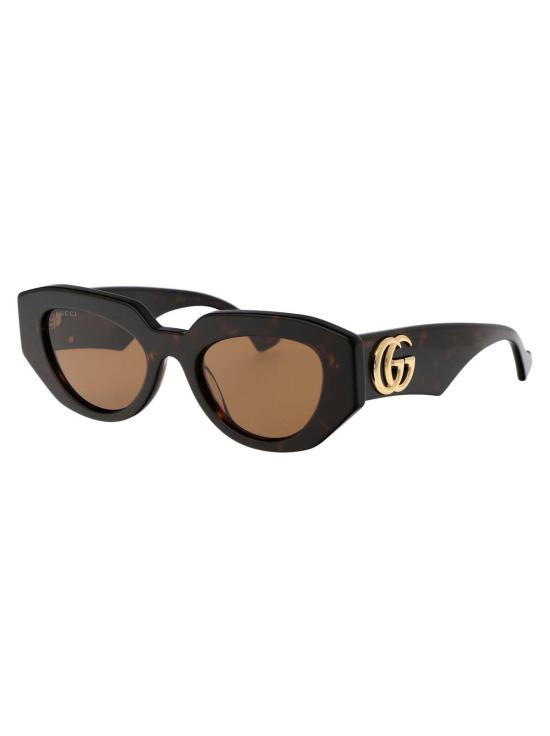  구찌 안경 GG1421 S 아세테이트 선글라스 하바나/브라운 - GUCCI
