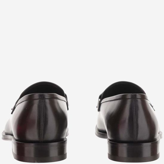  살바토레 페라가모 로퍼 페라가모 다크 브라운 가죽 - SALVATORE FERRAGAMO