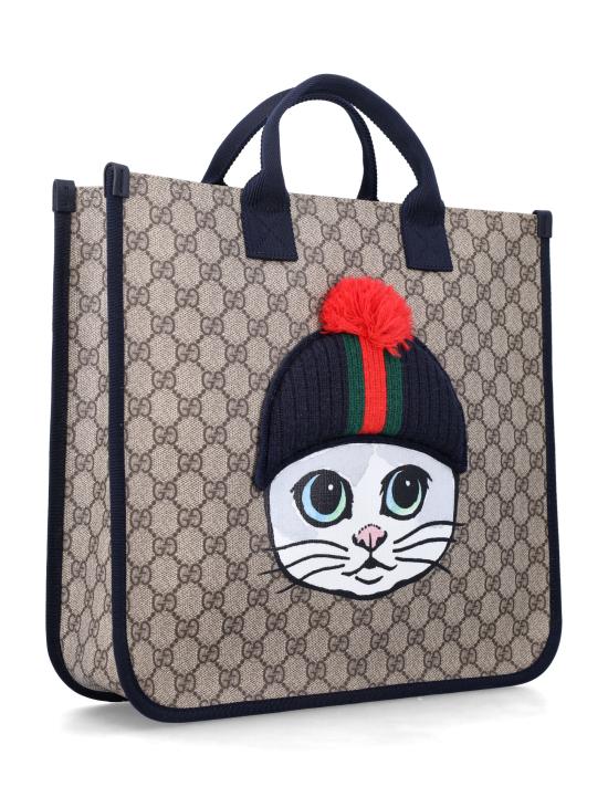 26FW [키즈] 구찌 토트백 859795 FAF6T9746 Beige - GUCCI