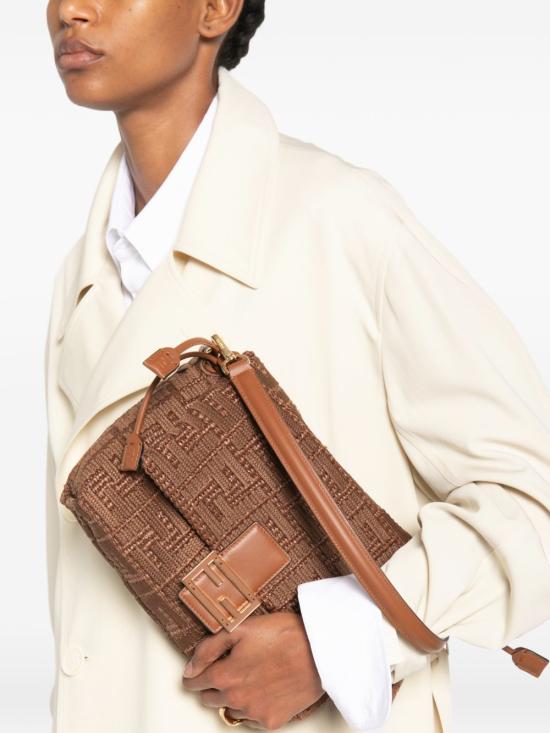 26FW 펜디 미디엄 맘마 바게트 백 8BR833 AY6GF1UJK MARRONE - FENDI
