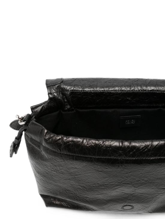 26FW 펜디 바게트 소프트 대형 가죽 숄더백 8BR857 B14MF0QA1 NERO - FENDI