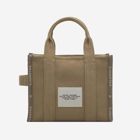  마크제이콥스 토트백 마크 제이콥스 자카드 미니  베이지 - MARC JACOBS