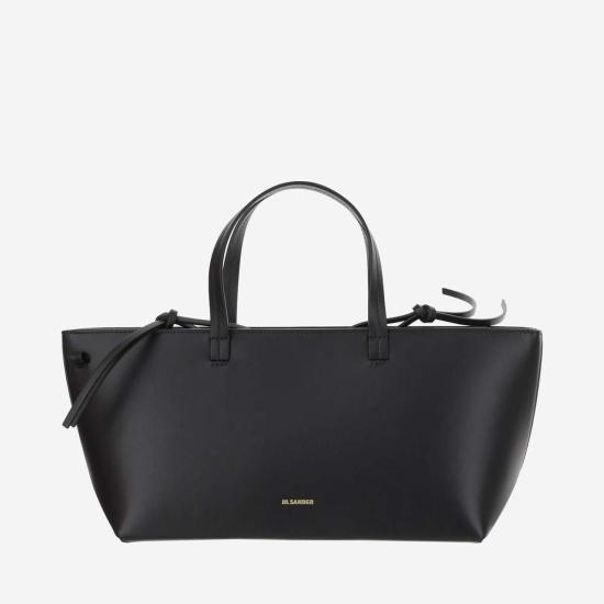  질샌더 토트백 Jil Sander 스몰 바토  블랙 - JIL SANDER