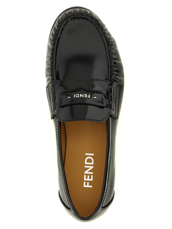 26FW 펜디 로퍼 스크런치  블랙 - FENDI