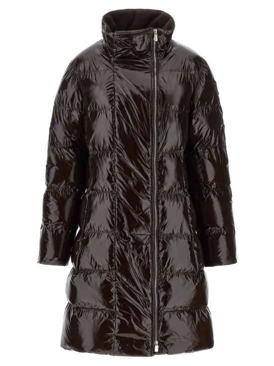 26FW 핑코 패딩 러브버즈  재킷 브라운 - PINKO