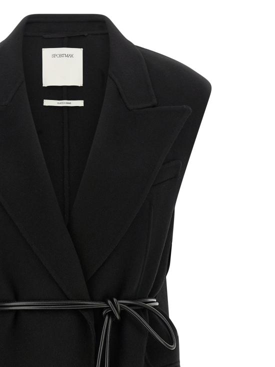 26FW 스포트막스 수트 자켓 Spxrapido 블레이저 블랙 - SPORTMAX