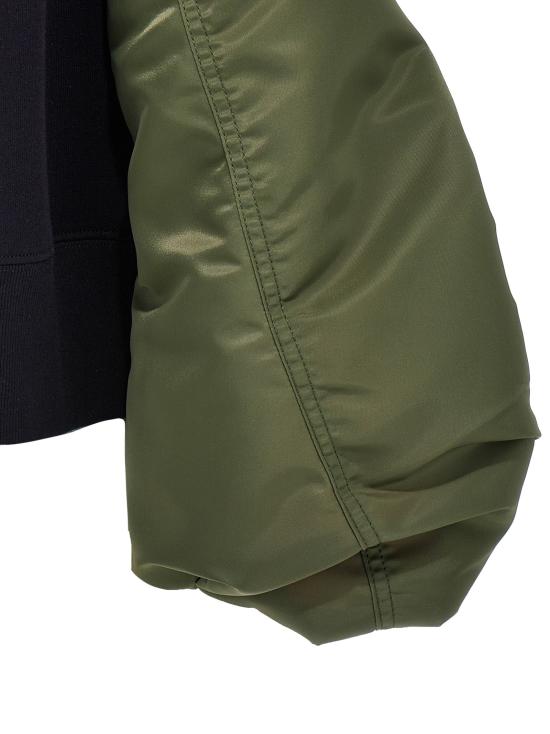  사카이 긴팔 티셔츠 스폰지 스웨트셔츠 멀티컬러 - SACAI