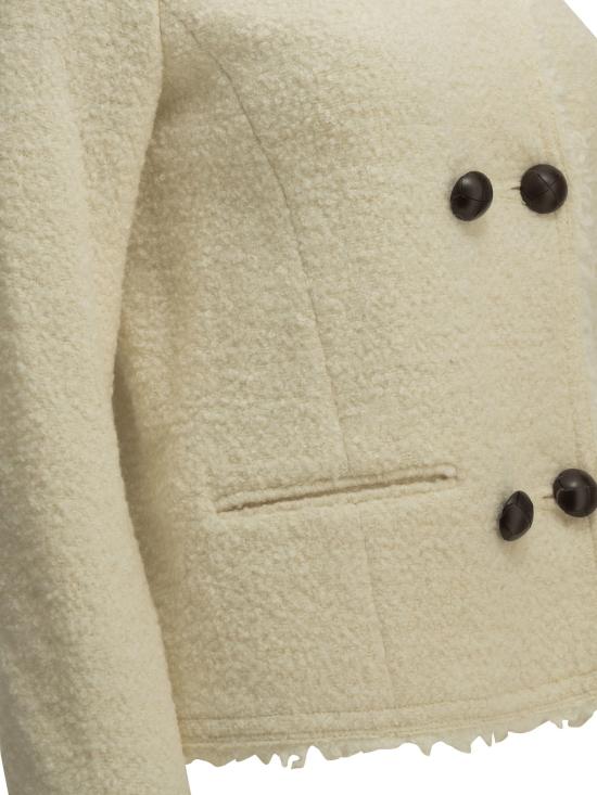 26FW 이자벨마랑 아우터 수엘리 재킷과 코트 화이트 - ISABEL MARANT
