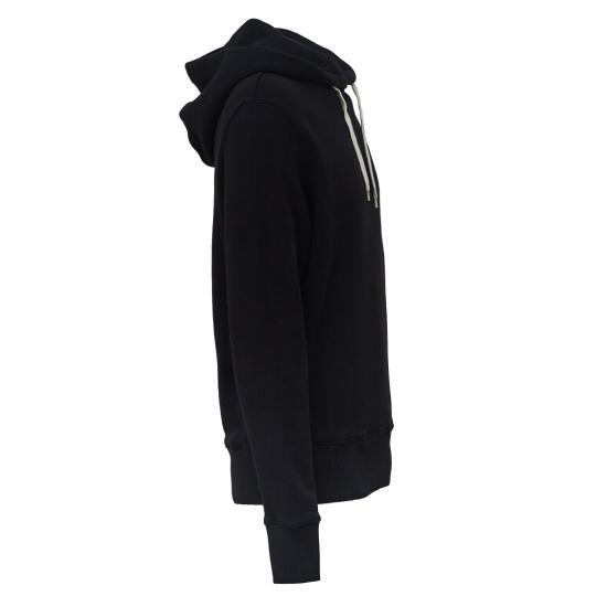 26FW 오트리 로고 후드 티셔츠 HOPM 002K BLACK DOM - AUTRY