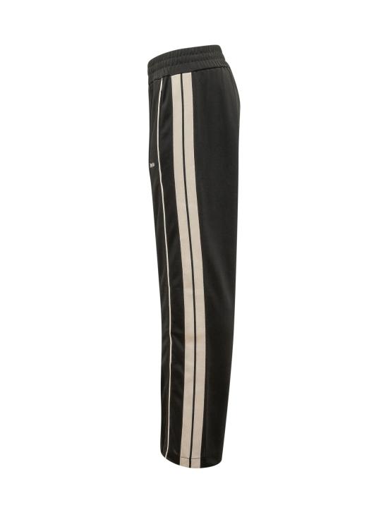 26FW 팜앤젤스 트레이닝/조거 팬츠 PAMCJ03F26FB01 1003 BLACK OFF WHITE - PALM ANGELS