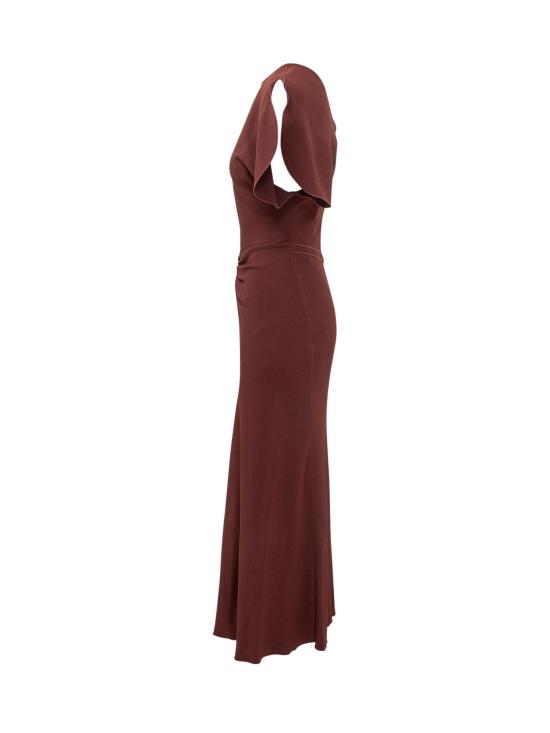 26FW 빅토리아 베컴 원피스 1226WDR005227A BURGUNDY - VICTORIA BECKHAM