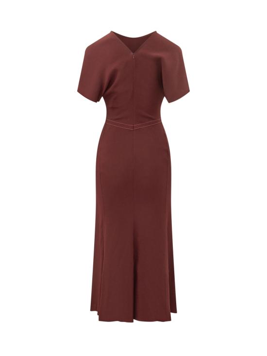 26FW 빅토리아 베컴 원피스 1226WDR005227A BURGUNDY - VICTORIA BECKHAM