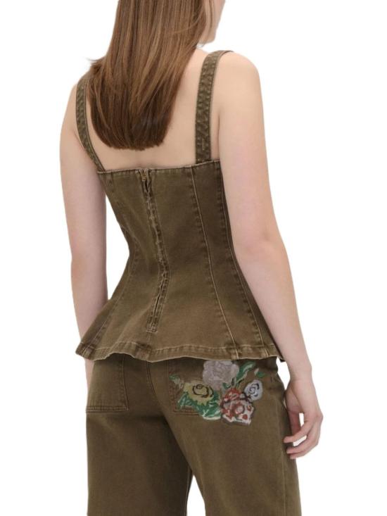 26FW 스티네 고야 탑 SGAW26T1682453EPHEMERALBLOOM Beige - STINE GOYA
