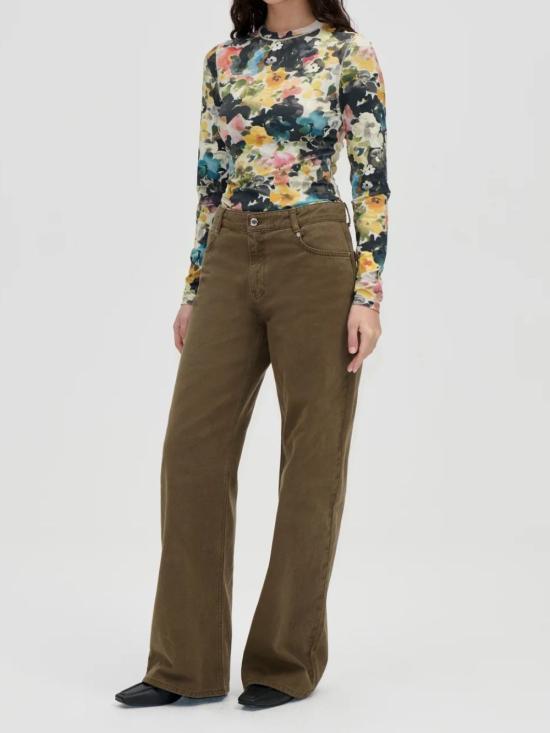 26FW 스티네 고야 데님 팬츠 SGAW26P1972453EPHEMERALBLOOM Beige - STINE GOYA