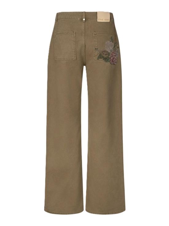 26FW 스티네 고야 데님 팬츠 SGAW26P1972453EPHEMERALBLOOM Beige - STINE GOYA