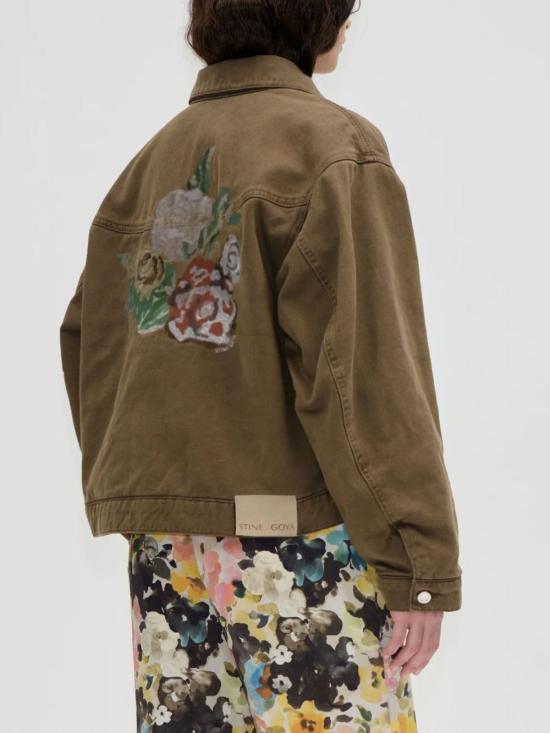 26FW 스티네 고야 자켓 SGAW26O0292453EPHEMERALBLOOM Beige - STINE GOYA
