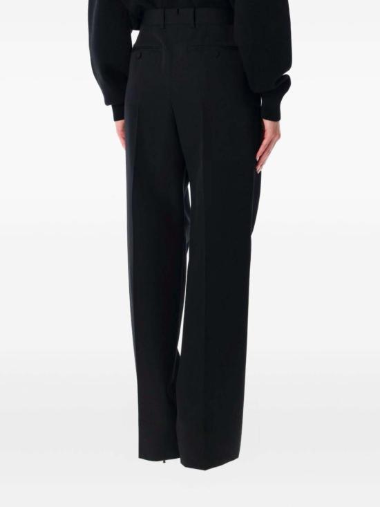  톰포드 스트레이트 팬츠 톰 포드 울 팬츠 블랙 - TOMFORD
