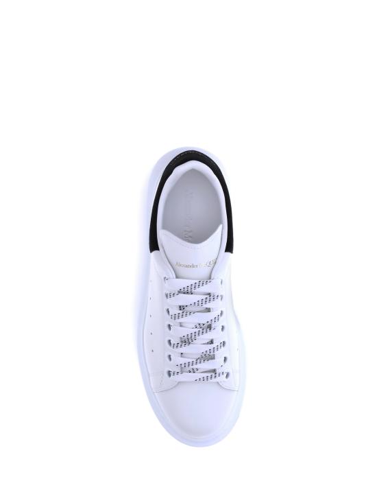  알렉산더 맥퀸 스니커즈 가죽  화이트/블랙 - ALEXANDER MCQUEEN