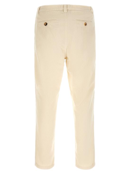 26FW 브루넬로 쿠치넬리 스트레이트 팬츠 M280NS1050C6007 Beige - BRUNELLO CUCINELLI