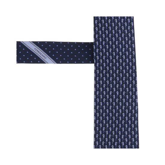 26FW 살바토레 페라가모 액세서리 351438001 Blue - SALVATORE FERRAGAMO