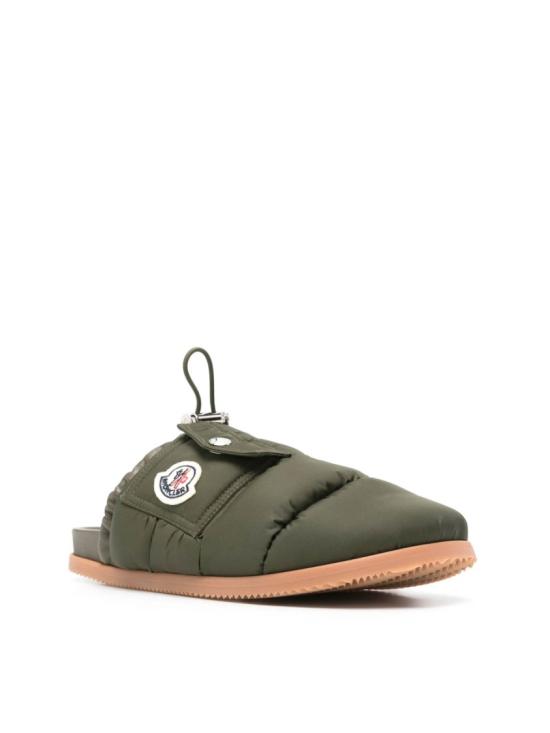 26SS 몽클레어 몬 포켓 패딩 레더 뮬 K109B4M00040M508081A Green - MONCLER