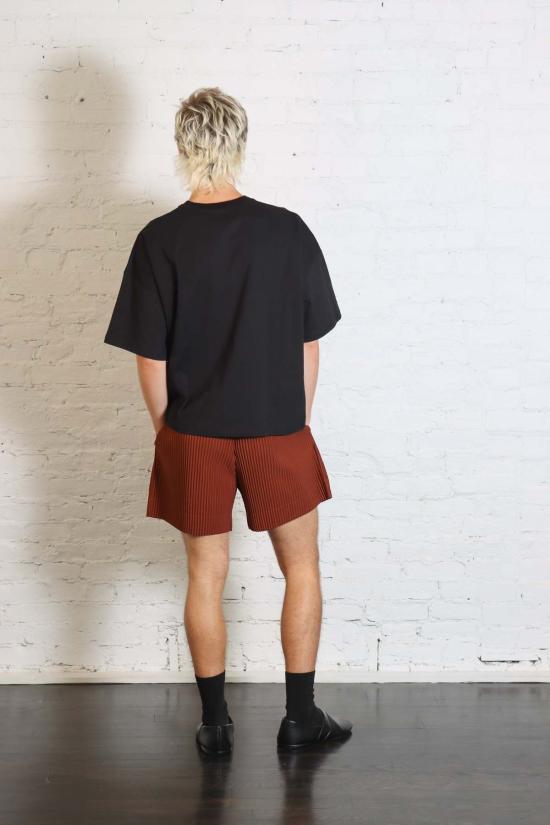  이세이 미야케 숏팬츠 HP68JF187 BROWN - ISSEY MIYAKE