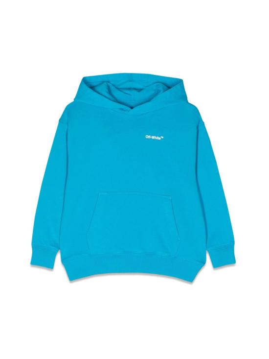  [키즈] 오프화이트 풀오버 OBBB001K S23FLE0034584 AZURE - OFF WHITE
