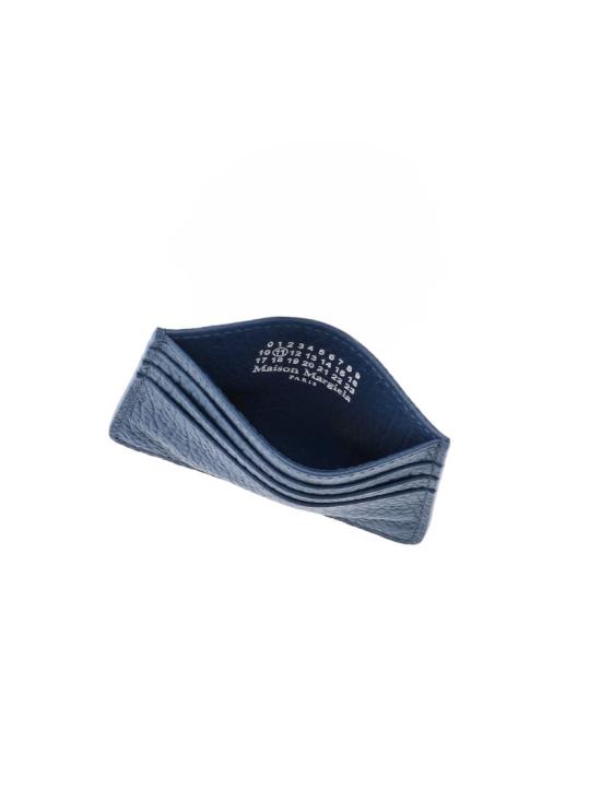 26FW 마르지엘라 4스티치 카드 홀더 SA1VX0006 P4455T6033 Blue - MAISON MARGIELA