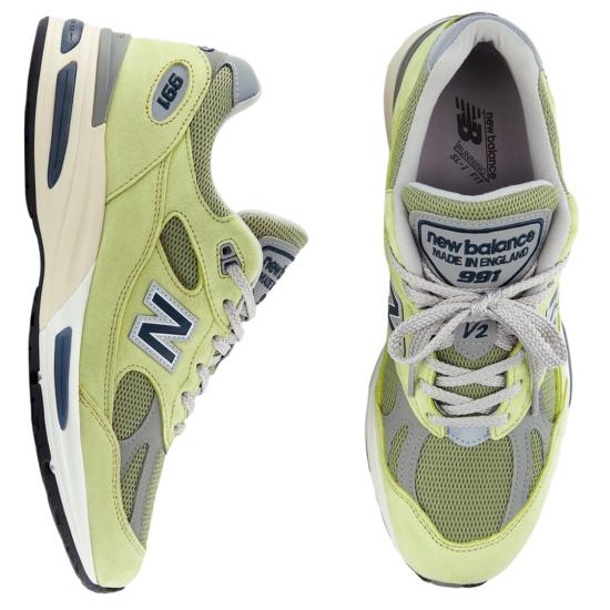 26FW 뉴발란스 991 스니커즈 U991WG2GREENBANANA - NEW BALANCE