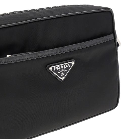 26FW 프라다 삼각로고 리나일론 크로스백 2VH048VXOO2DMH Black - PRADA