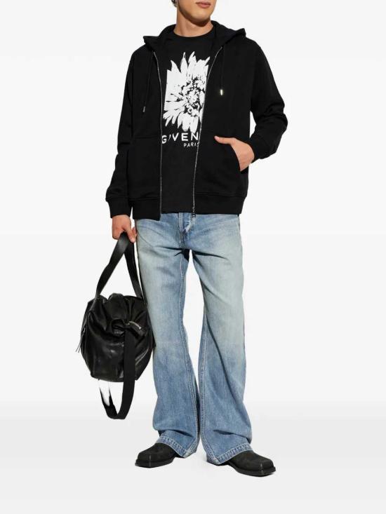 26FW 지방시 반팔 티셔츠 BM71NK3YUF 001 BLACK - GIVENCHY
