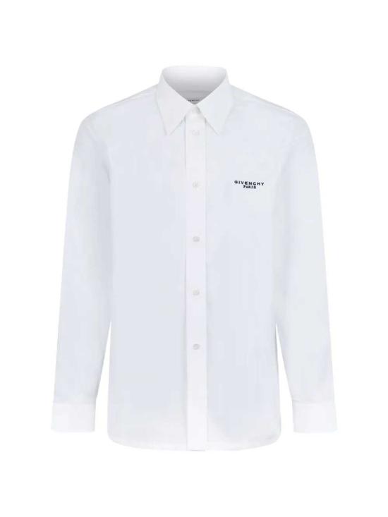 26FW 지방시 긴팔 셔츠 BM616M165R 100 WHITE