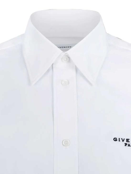 26FW 지방시 긴팔 셔츠 BM616M165R 100 WHITE - GIVENCHY