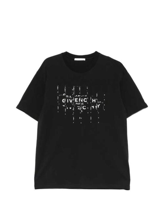 26FW 지방시 반팔 티셔츠 BM71NK3YU9 001 BLACK