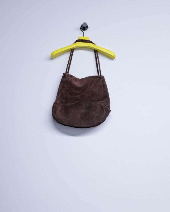  가브리엘라 콜 가먼츠 가방 17번 브라운 스웨이드 발굽 - GABRIELA COLL GARMENTS